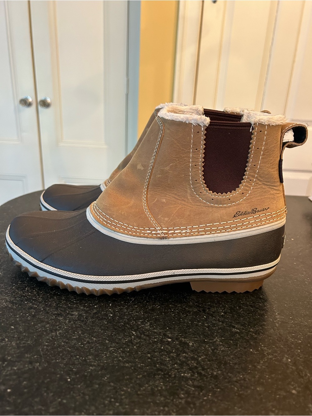 Eddie Bauer Original Hunt Pac Slip-On Ankle Boots - Women’s size 10